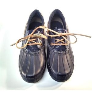 Sperry Top-Sider Navy Blue Rain Duck Boot Shoes♥️